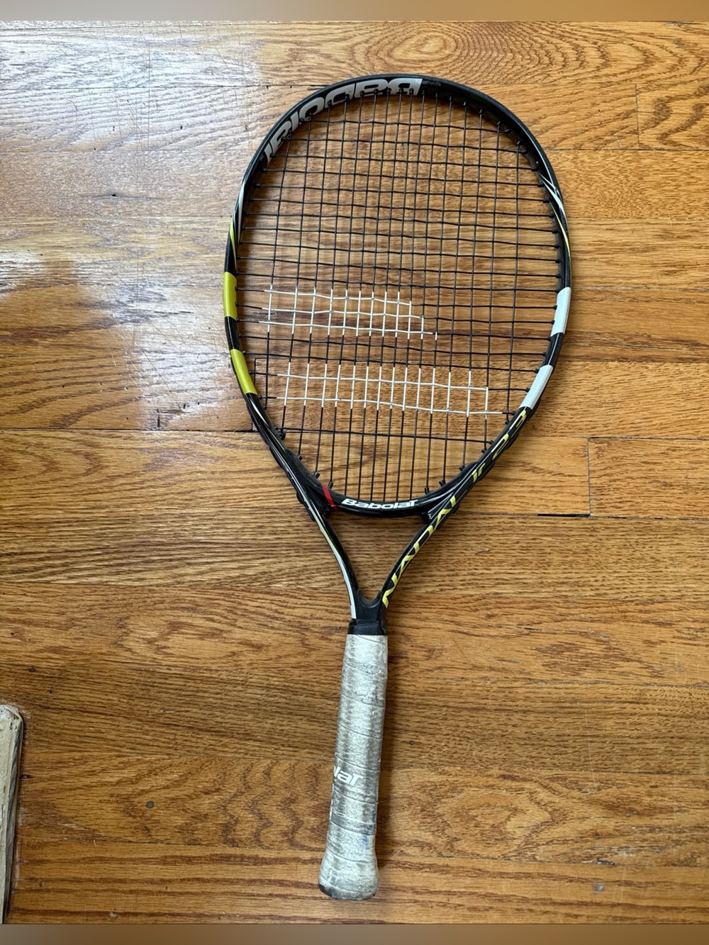 Babolat Tennis Racquet in Black & Yellow